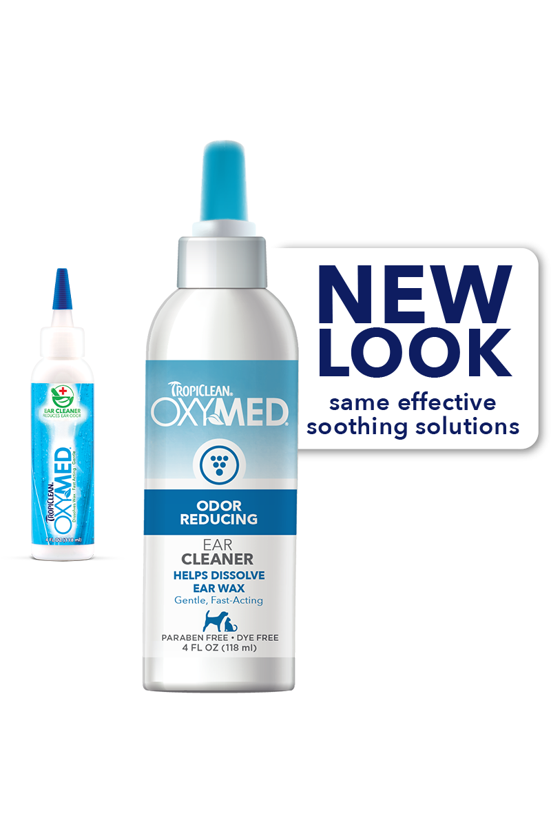 Tropiclean oxymed 2025 ear cleaner