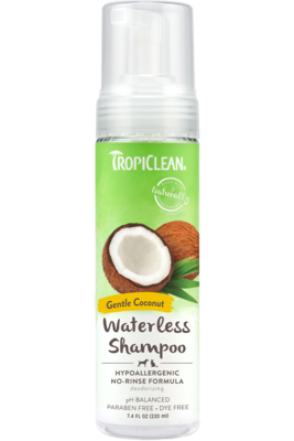 TropiClean Waterless Shampoo Hypoallergenic 220ml