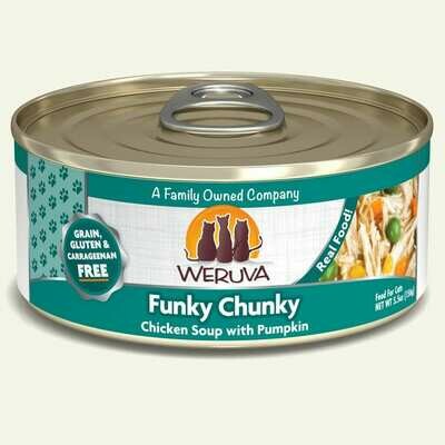 Weruva Classic Cat Food Canned Funky Chunky 156g (24pk)