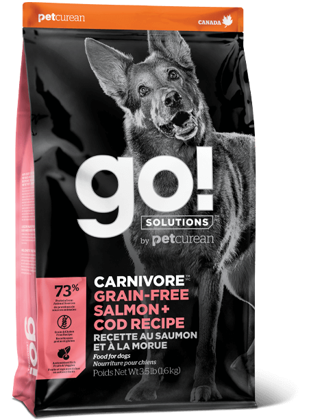 GO! Solutions Carnivore Dog Food Grain-Free Salmon & Cod 10kg