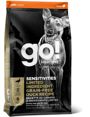GO! Solutions Sensitivities Limited Ingredient Dog Food Grain-Free Duck