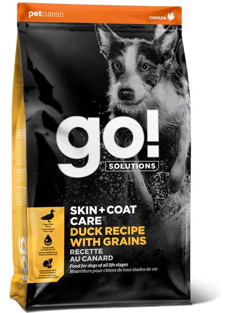 GO! Solutions Skin & Coat Dog Food Duck with Grains