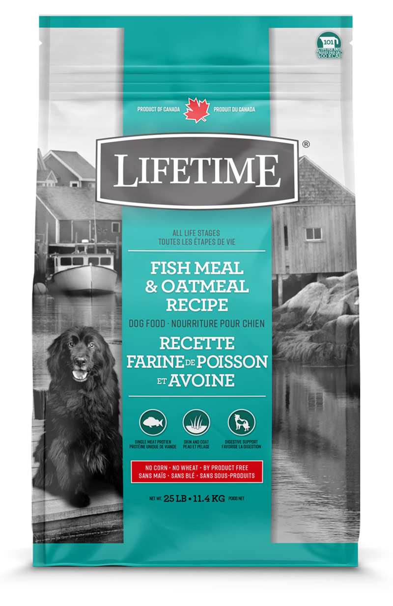 Lifetime Dog Food Fish & Oatmeal 11.4kg