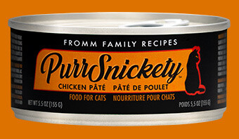 Fromm PurrSnickety Cat Food Canned Chicken Pate 155g (12pk) Fromm PurrSnickety Cat Food Canned Chicken Pate 155g (12pk)