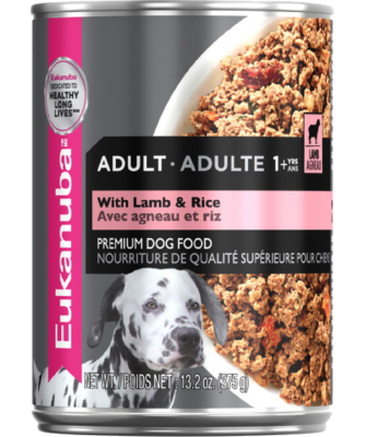 Eukanuba Dog Food Canned Adult Lamb & Rice 375g (12pk)