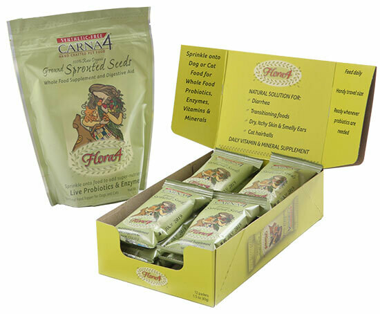 Carna4 Flora4 Ground Sprouted Seeds Topper