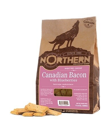 Northern Dog Biscuits Canadian Bacon