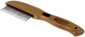 Bamboo Groom Rotating Pin Comb