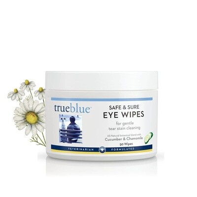 TrueBlue Safe & Sure Eye Wipes 50ct