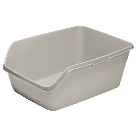 Moderna HY Cat Litter Box Jumbo Warm Grey