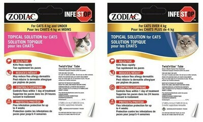 Zodiac Infestop Cat Topical Flea Treatment