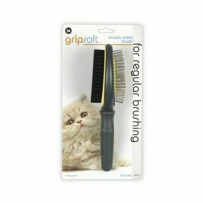 JW Gripsoft Double-Sided Cat Brush
