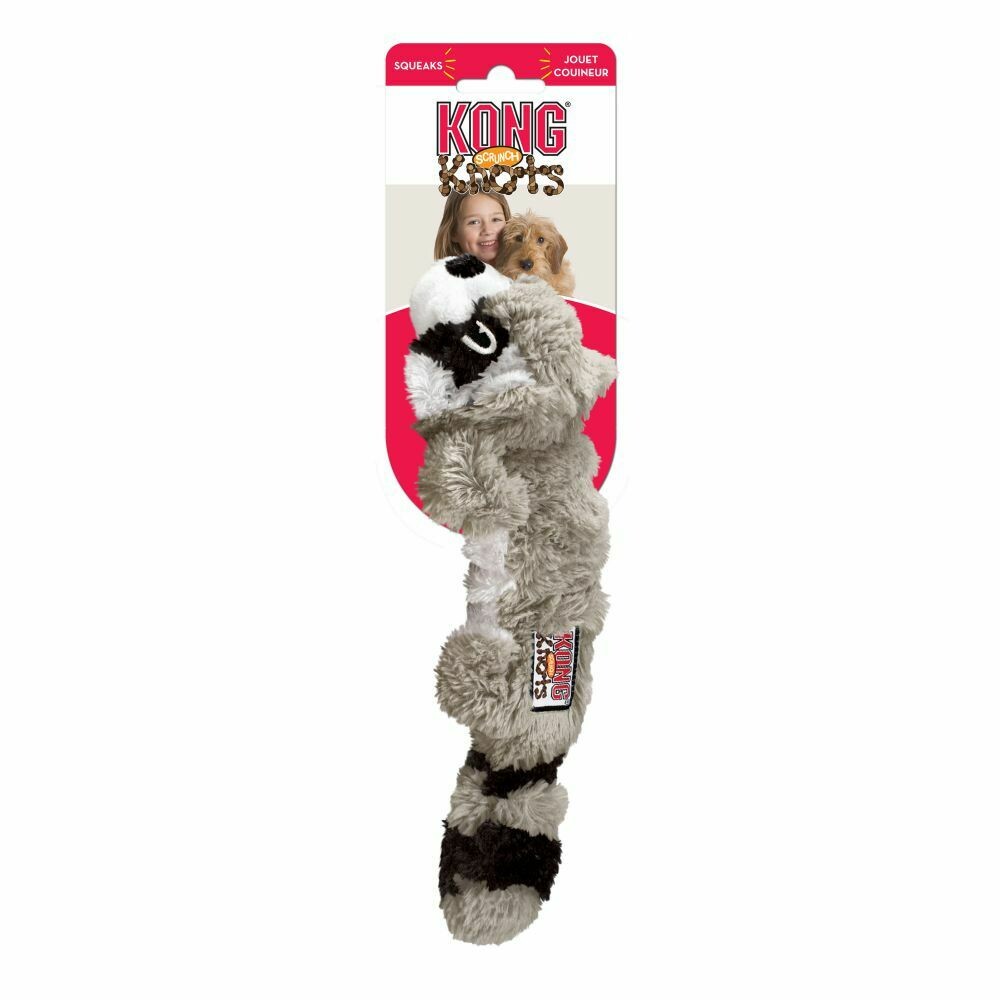 Kong Scrunch Knots Raccoon