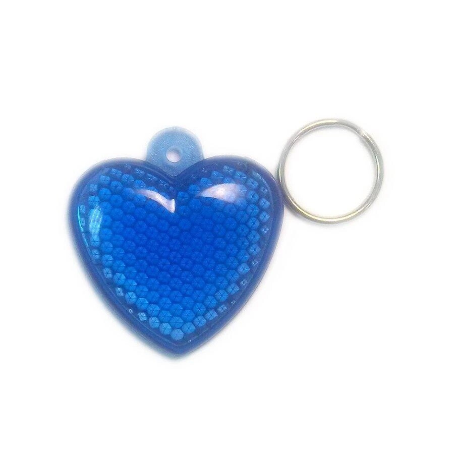 Reflex Reflector Pet ID Tag, Style: Clear Heart