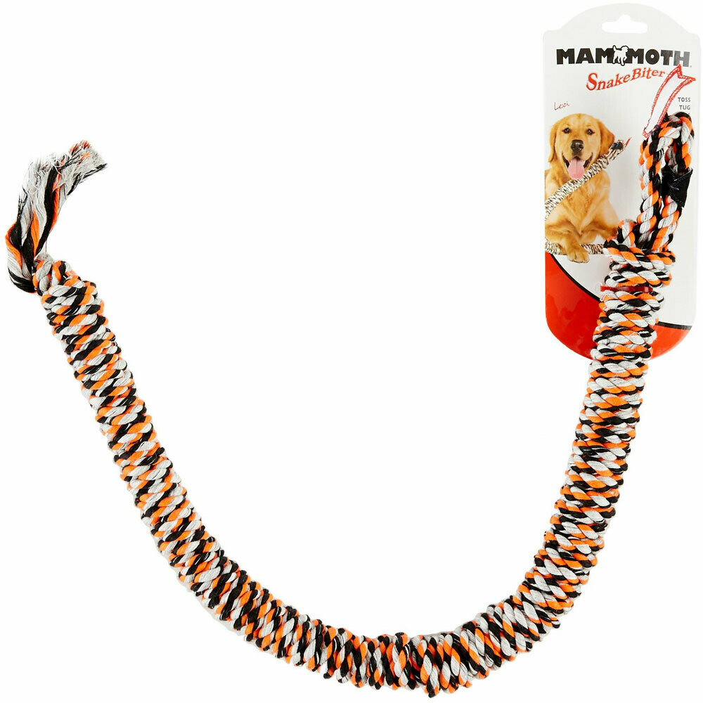 Mammoth SnakeBiter Premium Rope Toys, Size: M 38"
