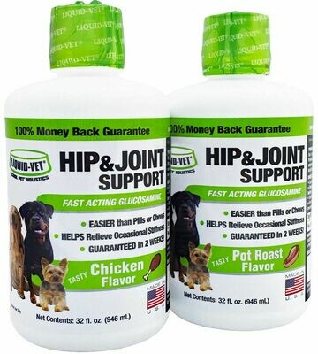 Liquid-Vet Canine Hip & Joint Support Liquid 946ml