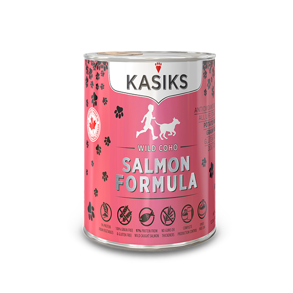 Kasiks Dog Food Canned Wild Coho Salmon 345g (12pk)