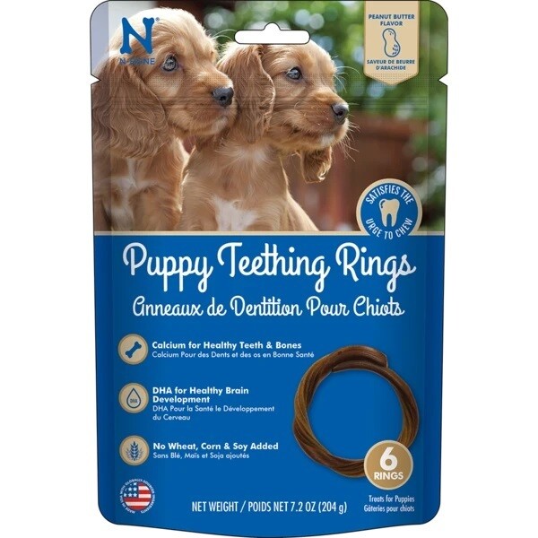 N-Bone Puppy Teething Rings 6pk
