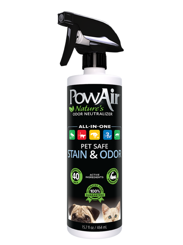 PowAir Pet Safe Stain & Odour Spray 464ml