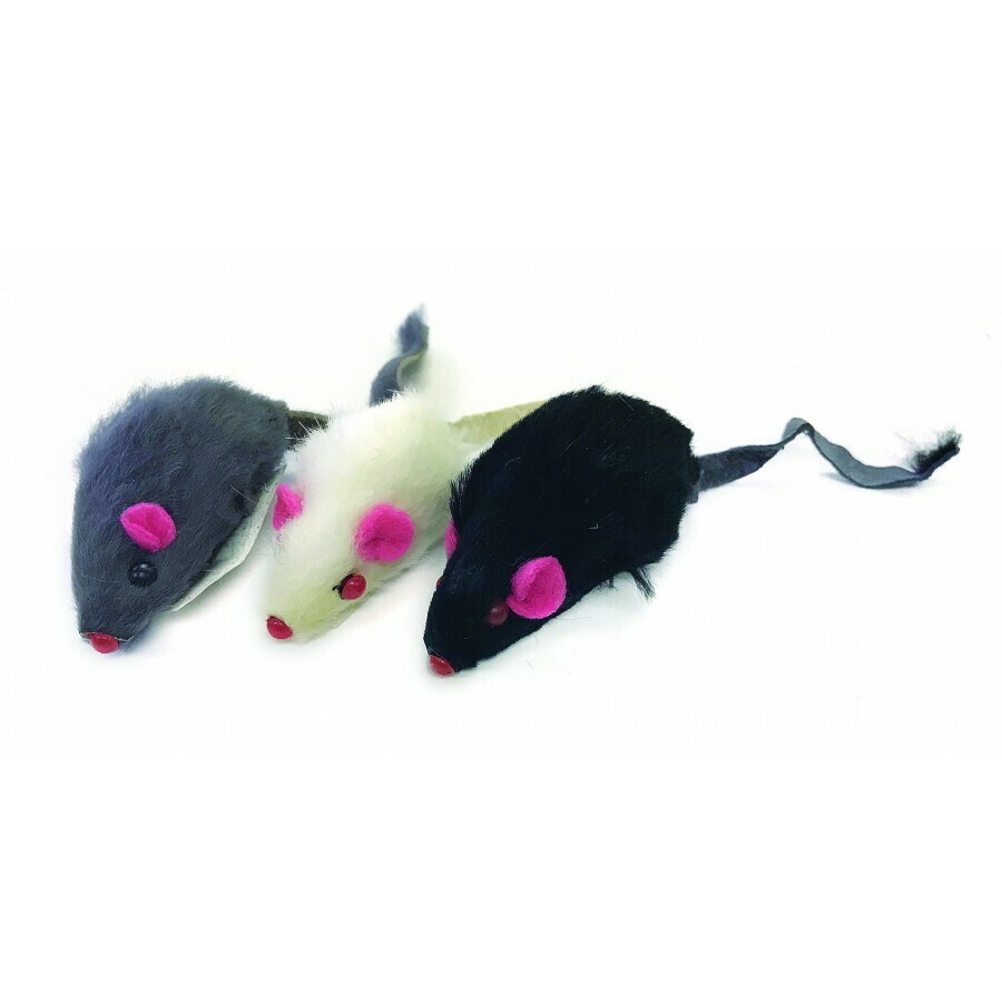 Multipet Mice Cat Toys 1.25"