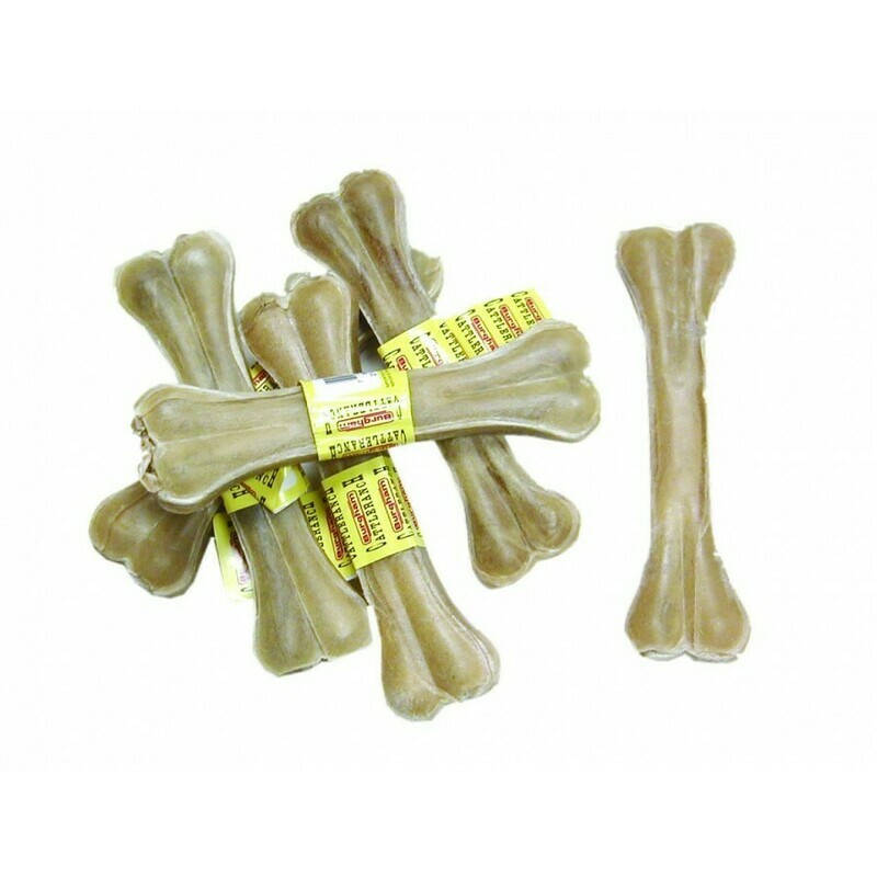 Cattleranch Pressed Rawhide Bones 8.25"