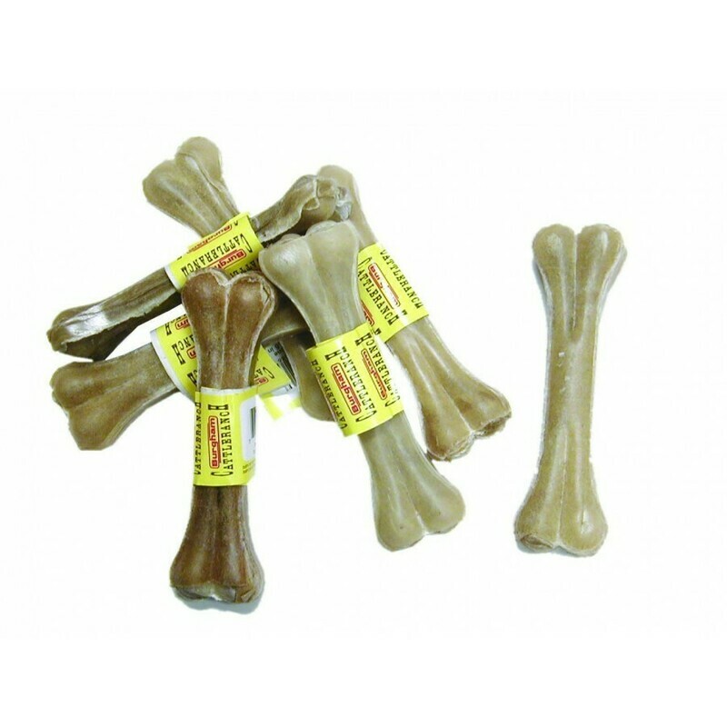 Cattleranch Pressed Rawhide Bones 6.5"