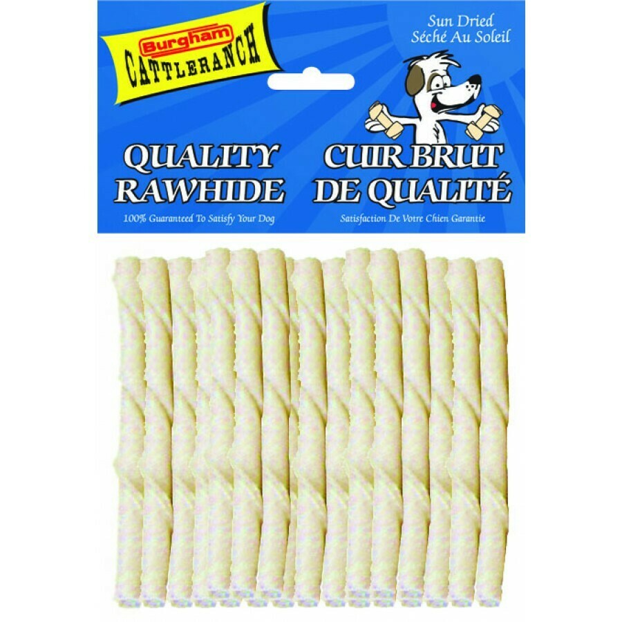 Cattleranch Rawhide Sticks 10mm x 5" 25pk
