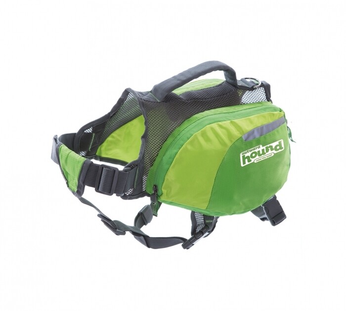 Outward Hound DayPak Dog Backpack, Size: M 30-55lbs, Colour: Green