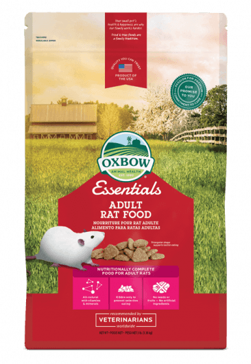Oxbow Essentials Adult Rat Food 1.36kg