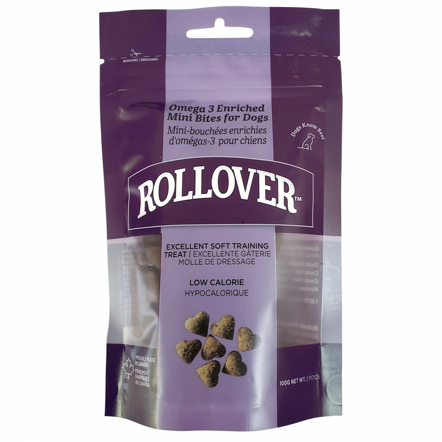 Rollover Omega 3 Enriched Mini Bites 100g