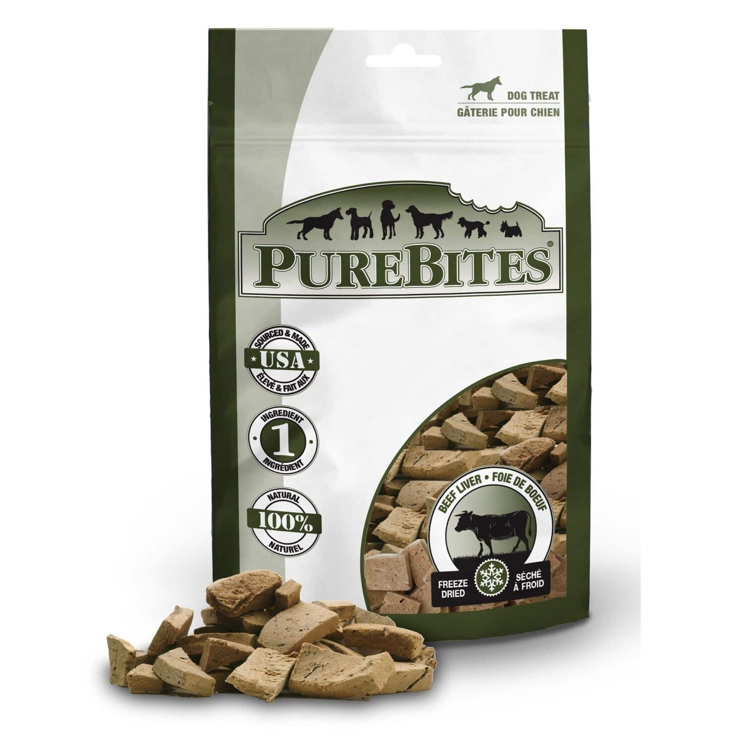 PureBites Freeze Dried Beef Liver 470g