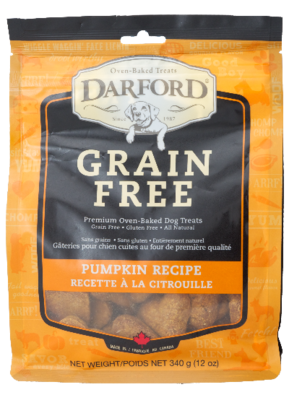 Darford Grain-Free Pumpkin Dog Treats 340g