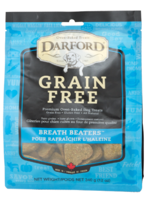 Darford Grain-Free Breath Beaters Dog Treats 340g