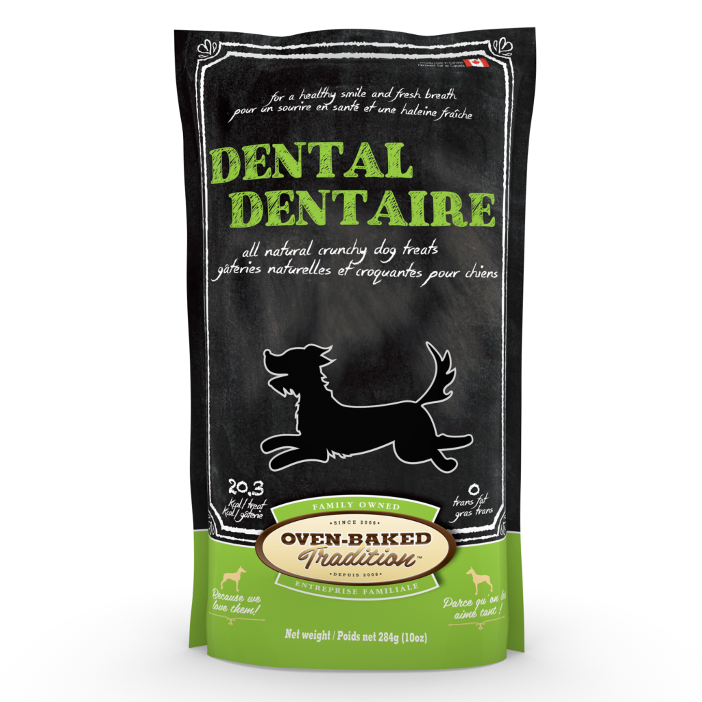 Oven-Baked Tradition Crunchy Dental Dog Treats 284g