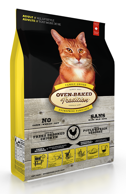 Oven-Baked Tradition Cat Food Adult Chicken Formula