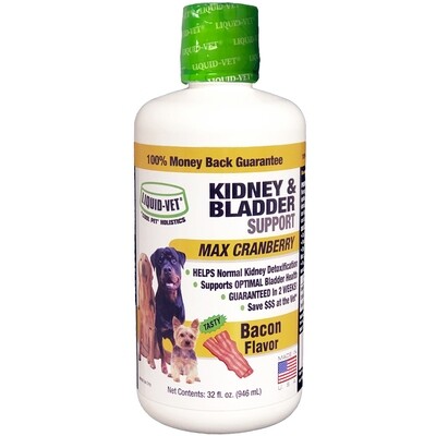 Liquid-Vet Canine Kidney & Bladder Support Liquid Bacon