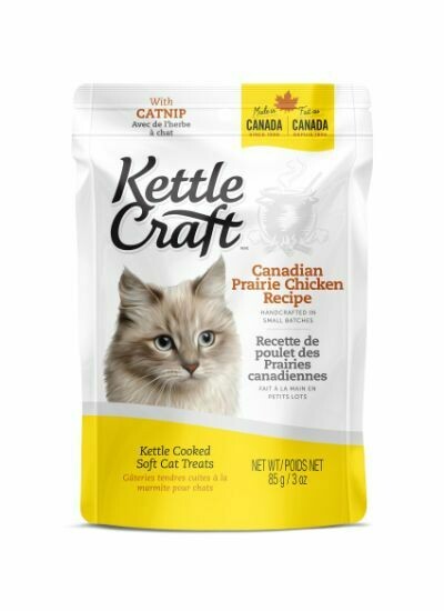 Kettle Craft Soft Cat Treats Prairie Chicken 85g