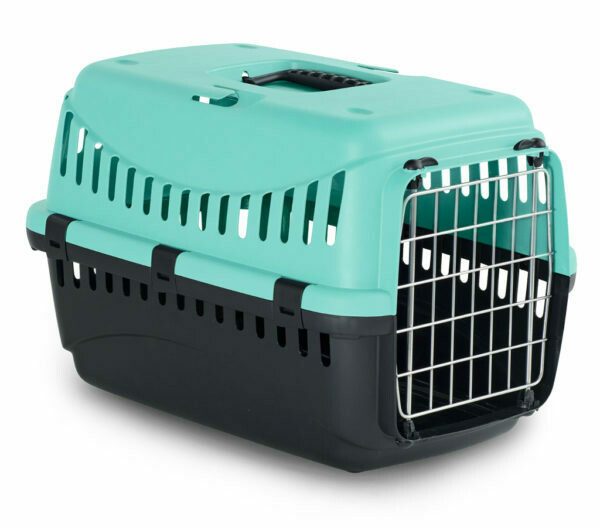 Bergamo Gypsy Plastic Pet Carrier with Metal Door