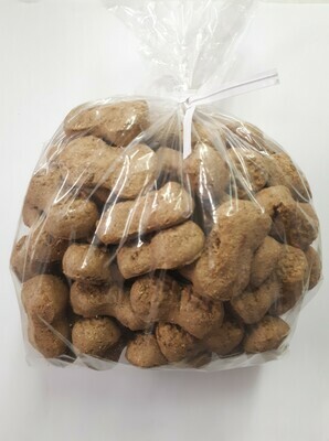 Treat Time Gourmet Peanut Biscuits Bulk 454g/1lb Bags