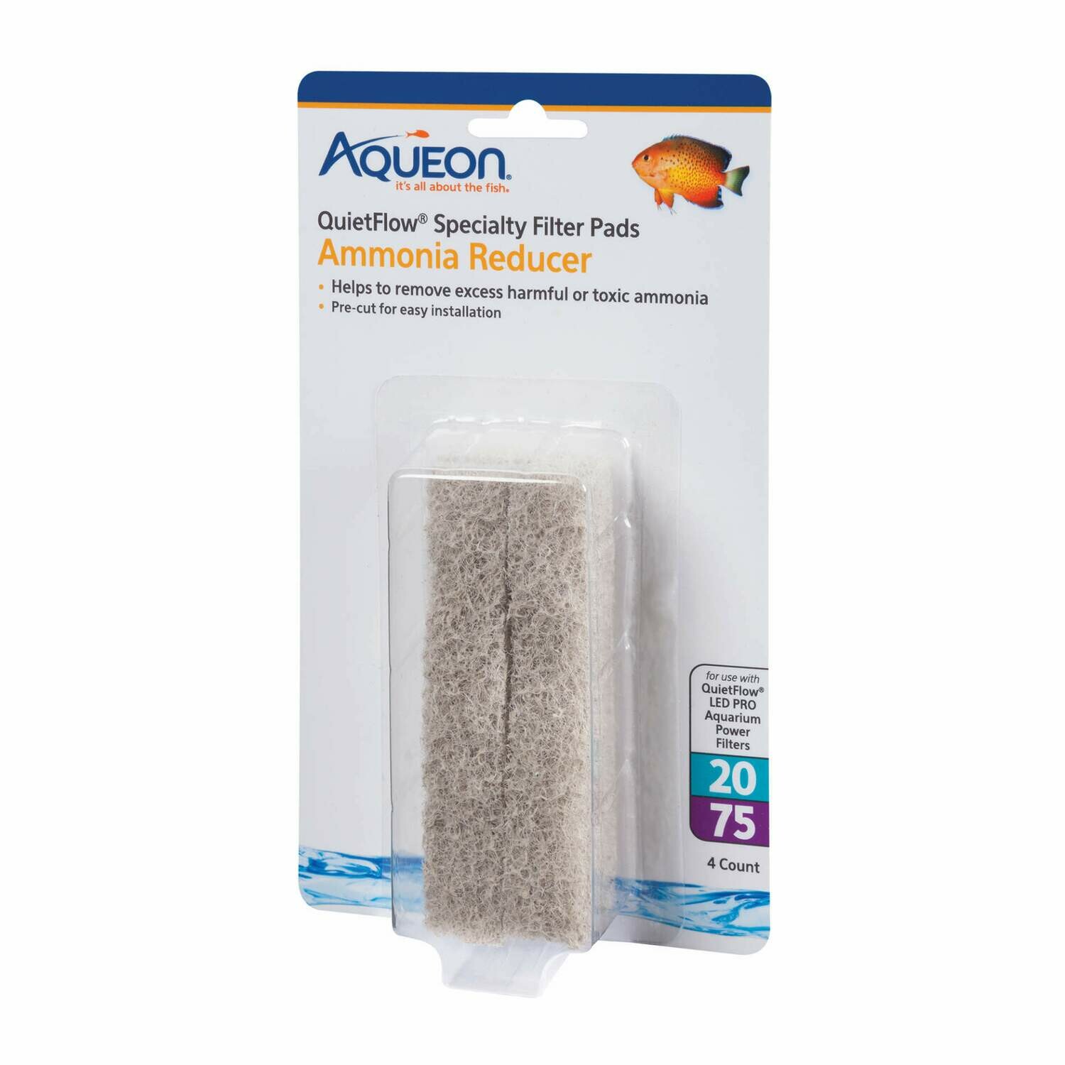 Aqueon Specialty Filter Pad Ammonia Reducer 20/75