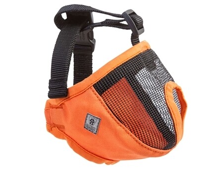 RC Pets Short Snout Muzzle, Size: S 9-12", Colour: Orange