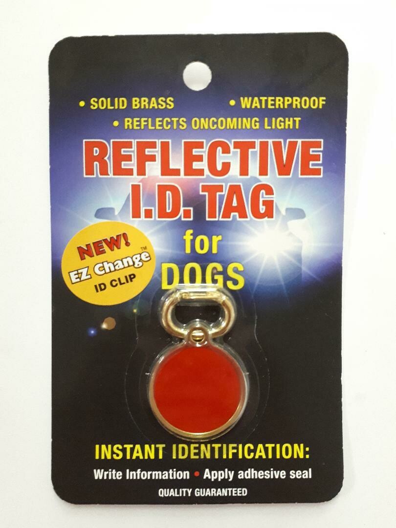 Coastal Reflective 1" Dog ID Tag