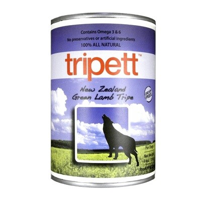 Tripett New Zealand Green Lamb Tripe 396g (12pk)