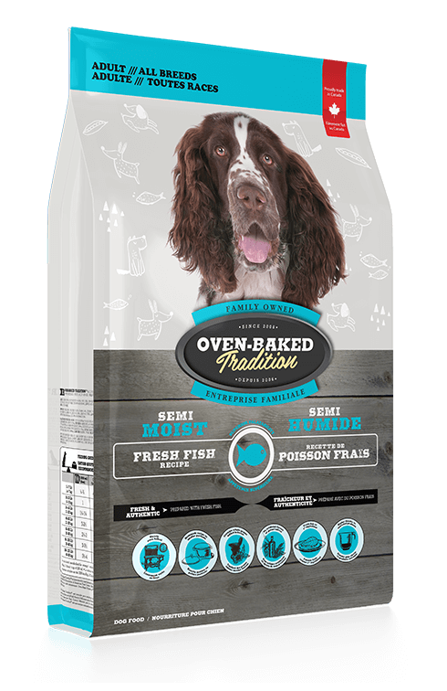 Oven-Baked Tradition Dog Food Semi-Moist Adult Fish