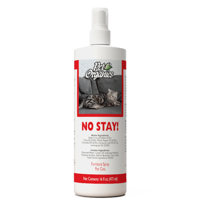 Pet Organics No Stay! Furniture Spray for Cats 473ml