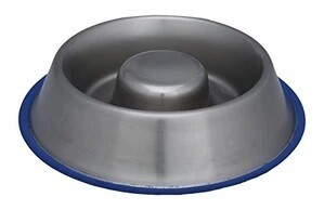 Nourish Stainless Steel Slow Feed Bowl 1.33L