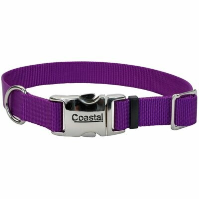 Coastal Adjustable Collar with Metal Buckle