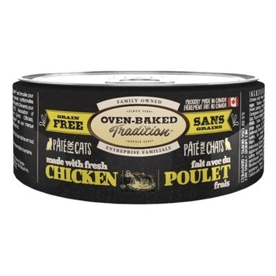 Oven-Baked Tradition Cat Food Canned Chicken Pate 156g (24pk)