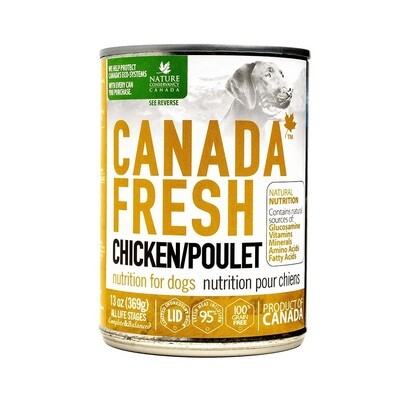 Canada Fresh Dog Food Canned Chicken 369g (12pk)