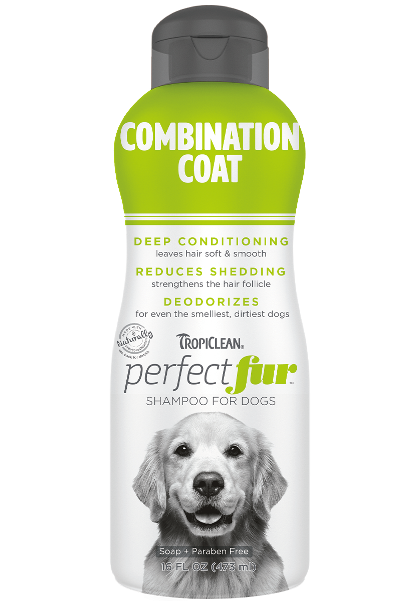 TropiClean PerfectFur Shampoo Combination Coat 473ml
